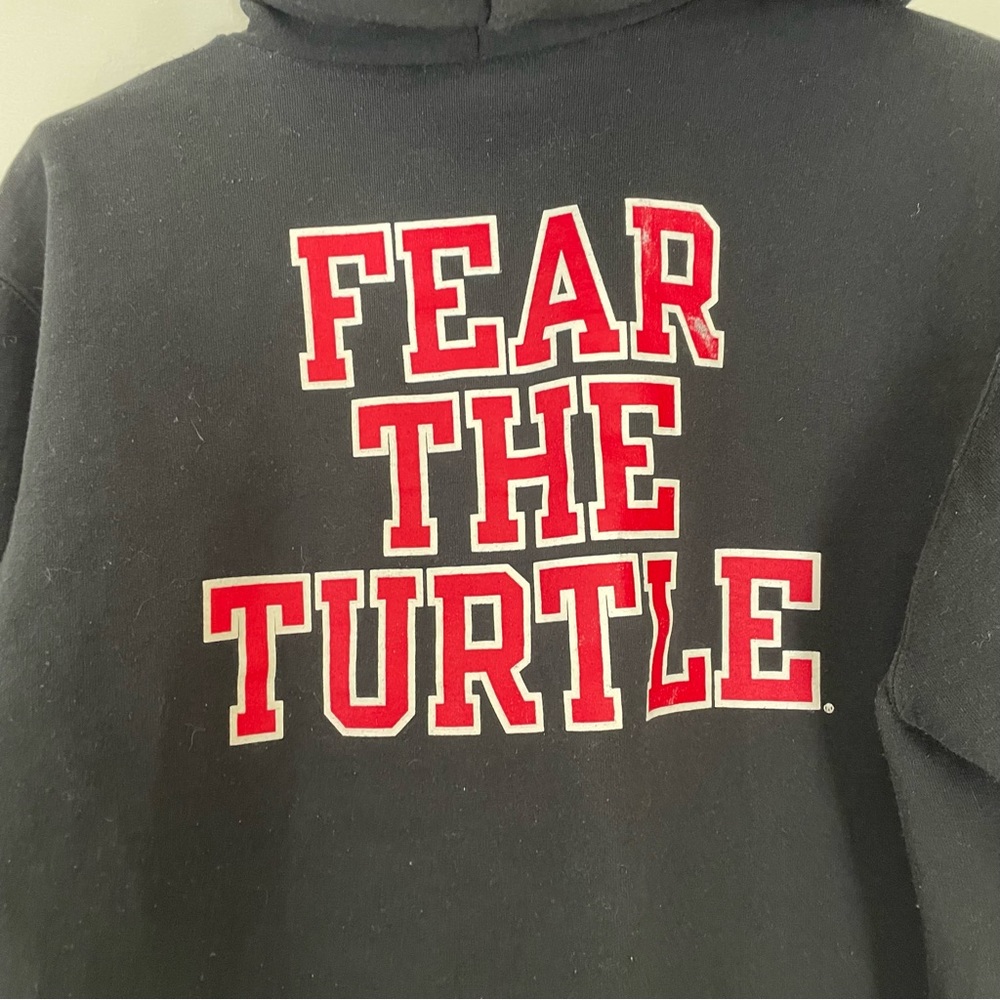 Vintage University Of Maryland Champion Reverse Weave Hoodie Sweatshirt Small - Picture 4 of 6